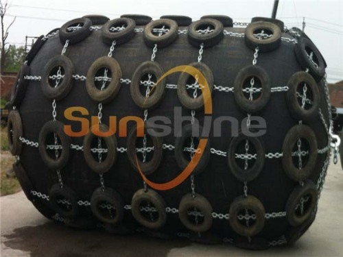 Offshore rubber fender boats