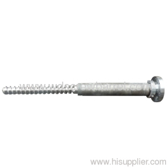 screw and barrel for extrusion machine