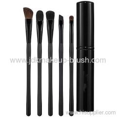 High Glossy Makeup Eye Brush set with Cylinder