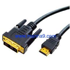HDMI to DVI Cable Kabel Kablar cavi Kabler