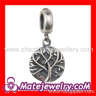 Sterling silver Dangle beads charms