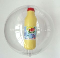 Beach Ball with Bottle