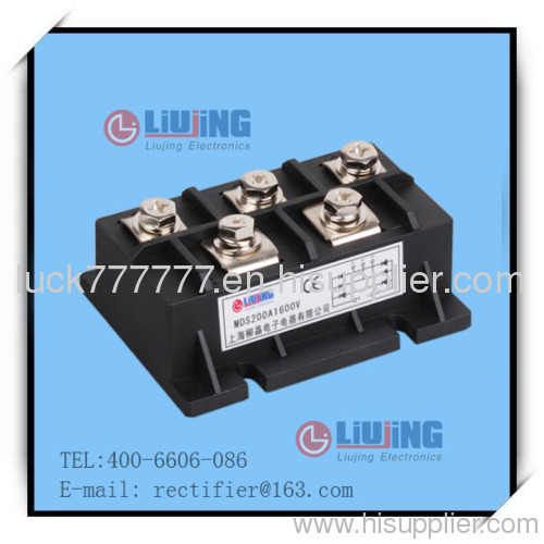 Three-phase Rectifier Bridge Module MDS200