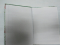 A6 3 subject college ruled hardbound notepad/notebook