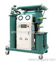 Vacuum insulating oil regeneration machine ZYA