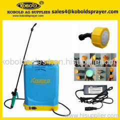 16L knapsack battery sprayer pump