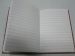 A6 2 subject college ruled hardbound notepad/notebook for Christmas