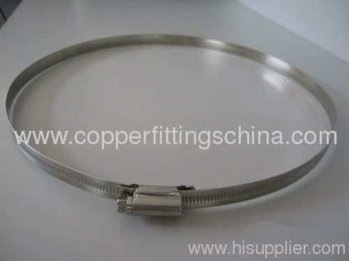 Stainless Steel Standard British Type Hose Clamp