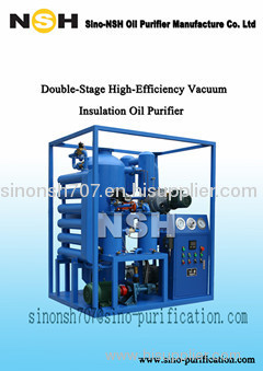 VFD Double-Stage High-Efficiency Vacuum Insulation Oil Purifier