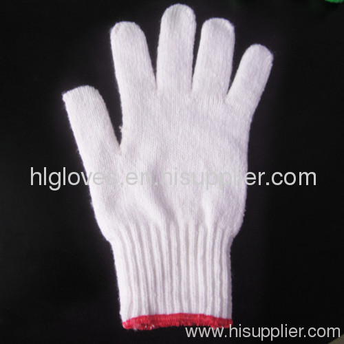 cotton knitted gloves cotton terry gloves