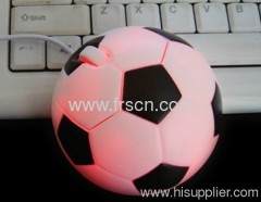 computer accessory football mouse led mouse 3d usb mouse