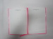 A5 colourful hardbound notebook/agenda/planner with display box