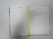A5 2 subject hardcover hardbound notebook/agenda/planner with display box