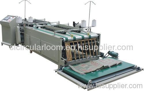 PP woven top and bottom sewing machine
