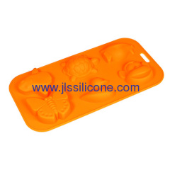 creative animal shaped silicone chcolate molds and ice cube tray