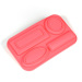silicone soap or chocolate molds with 4 cavities