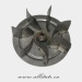 Aluminum die casting water pump impeller