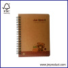 round corner Promotion double wires notebooks