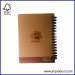 Eco-friendly double wires notebooks