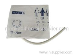 Disposable adult blood pressure cuff