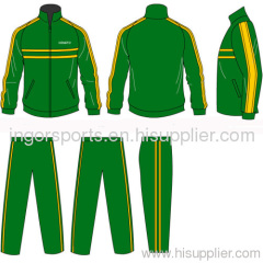 Team Training Tracksuits Sportswear Opened/Zipped Pants Pocket