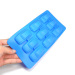 car shaped silcione ice cube tray with 9 cavities