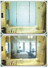 Kaho safety switchable glass, smart glass for bathroom