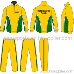 Training Tracksuits Opened Pants Pocket Sportswear