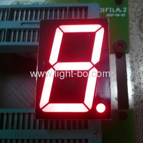 1.8 inç komon anot süper parlak kırmızı 7 segment led ekran