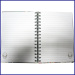 A5 4 subject hardcoverspiral notebook college ruled
