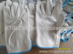 COW GRAIN LEATHER.DRIVER GLOVE