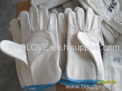 COW GRAIN LEATHER.DRIVER GLOVE