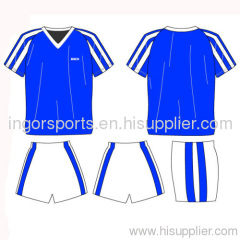 custom made soccer uniforms Three Stripe On Line Jerseys and Shorts
