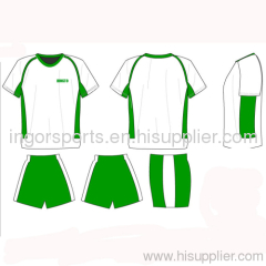 customized Sublimated Soccer Sports Wear Football Shirts and Shorts Cool Dry