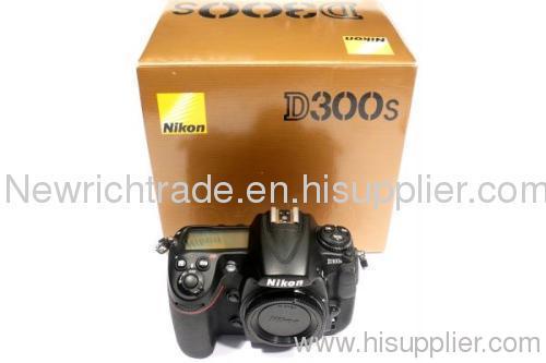 Nikon D300S 12.3 MP Digital SLR Camera - Black (Body Only) MINT IN BOX