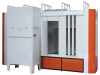 automatic powder paint booth