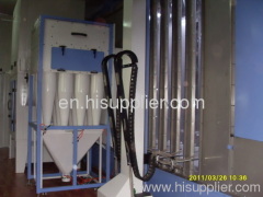 automatic powder paint booth