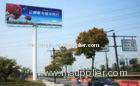 207m Galvanized V Billboard Structure , Outdoor Roadside Billboards