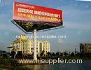 Hoarding 120km/H Three Sided Billboard Advertising With Steel Web Frame