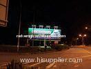 Highway Solar Led Advertising Billboard Q235 With Storage Battery