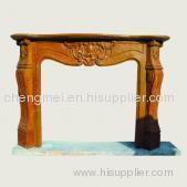 marble fireplace marble stuate
