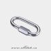 G209 US Type Stainless Steel Bow Shackle