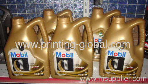 Thermal Transfer Foil For PP Engine Oil Bottle