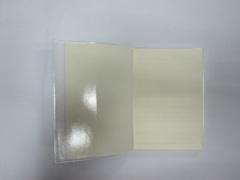 A6 4 subject college ruled PP softcover notepad/diary