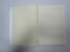 A4 2 subject PP softcover notebook college ruled