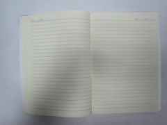 A4 2 subject PP softcover notebook college ruled