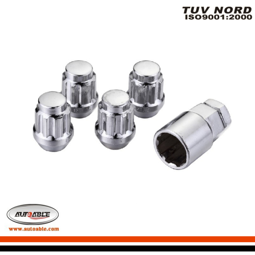 Conical seat lug nuts