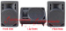 12 Inch Professional Stage Passive / Active Plastic Speaker PP12 / 12A