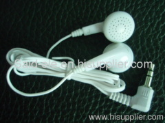 Disposable earbuds headphones ,cheap earphones