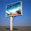 Off-Center Single Sided Advertising Light Box Aluminum , Led Light Box